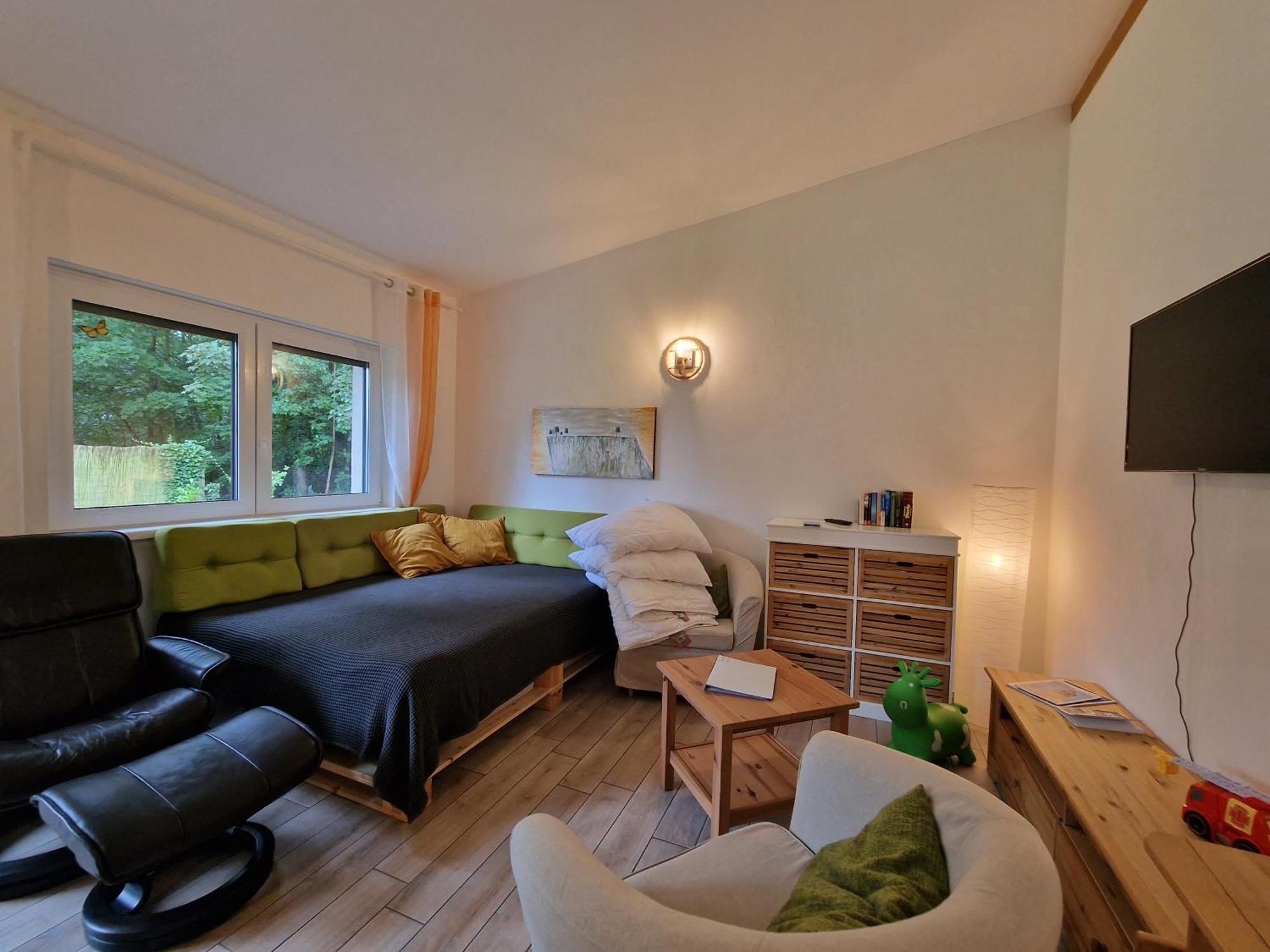 Apartment Waldblick Vom Naturhof Usedom Bannemin Buitenkant foto